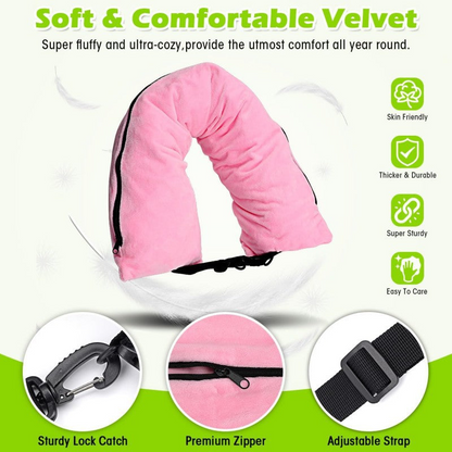 Soft Travel Neck Pillow for Comfortable Rest Anywhere 15051794940230-1