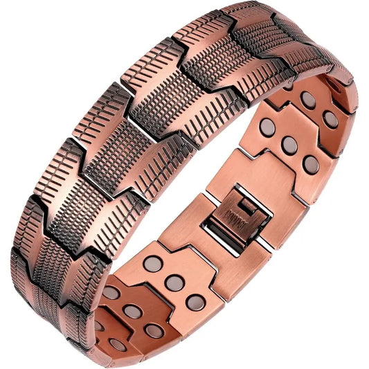 Pure Copper Magnetic Therapy Bracelet For Men'S Health 12044082315582-1