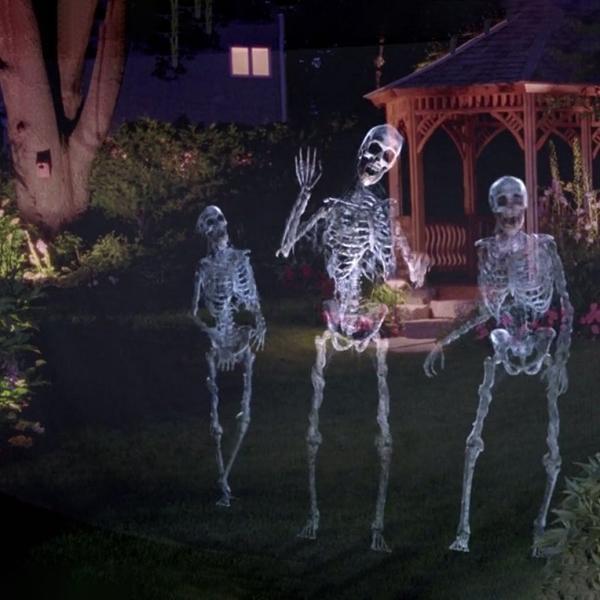 Halloween & Christmas Window Projector | LED Holographic Scenes | Includes Tripod & Videos 15146753327430-1