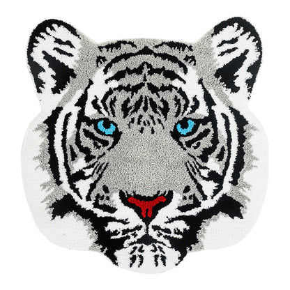 Tiger Head Tufted Rug For Living Room And Kids Bedroom 14815610274118-1