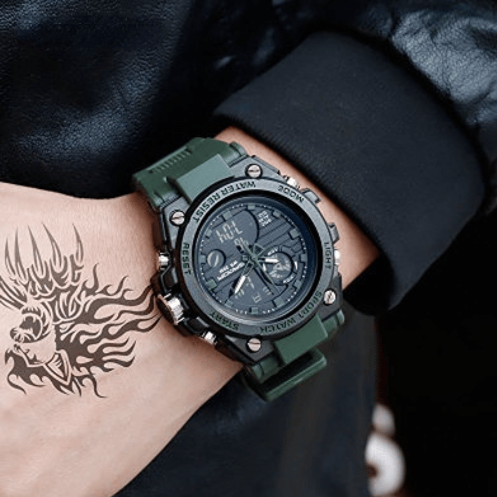 30m Waterproof Premium Men's Sports Watch - Smart and Stylish Smart Waterproof Function Watch 9795113484590-1