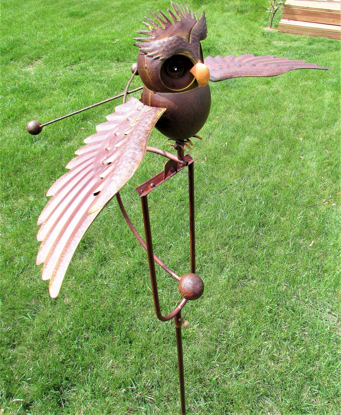 1:1 Life-Like-Garden Art-Bird Garden Patio Decoration 8490831184174-1
