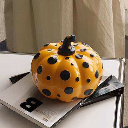 Dot Pumpkin — Resin Fall Decor With Glossy Finish 11661478953228-1