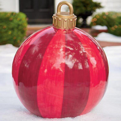 Outdoor Christmas PVC inflatable Decorated Ball 8652990284057-1