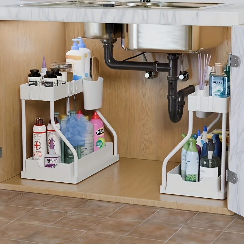 Sliding Cabinet Organizer for Smart and Space-Saving Storage 15001517490502-1