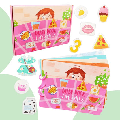 Interactive Cloth Learning Book Develops Toddler Motor Skills And Imaginatio 14975547834694-1