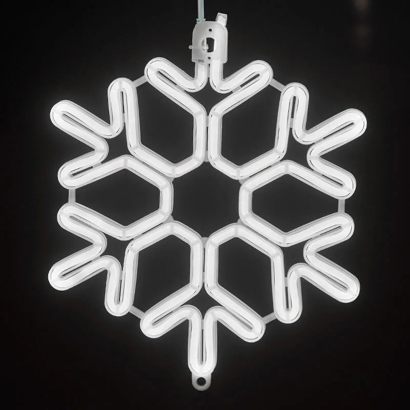 Magical Led Snowflake Christmas Lights | Festive Party Decoration 10127057387859-1