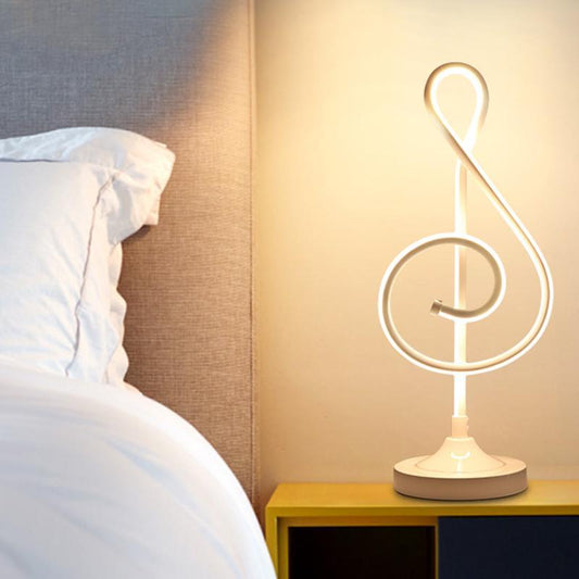 Elegant Musical Note LED Lamp For Bedroom Living Room Decoration 6852035051620-1