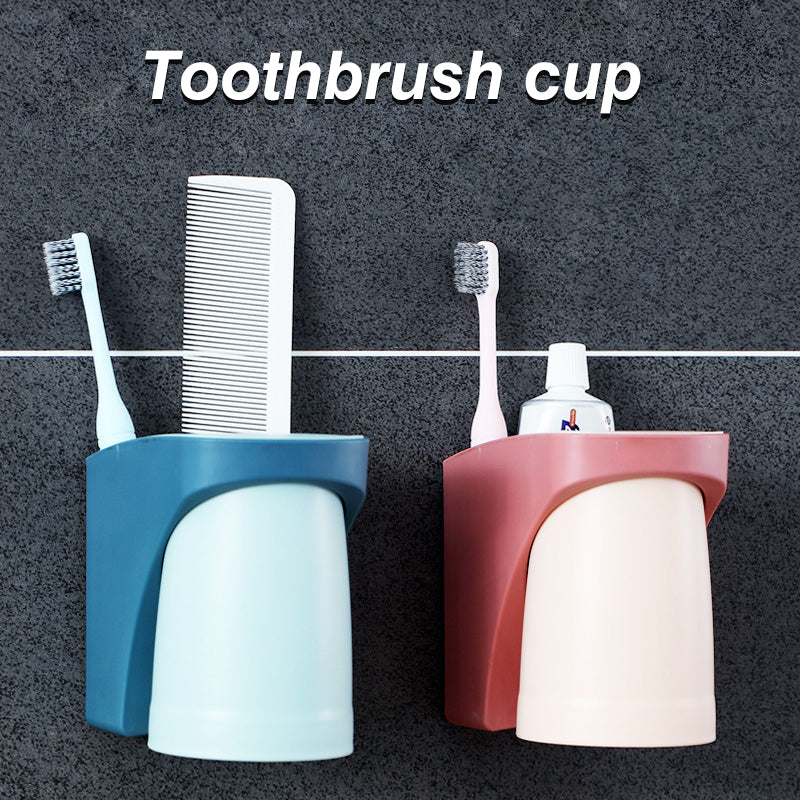 Toothbrush Holder with One Cup 6851429892196-1