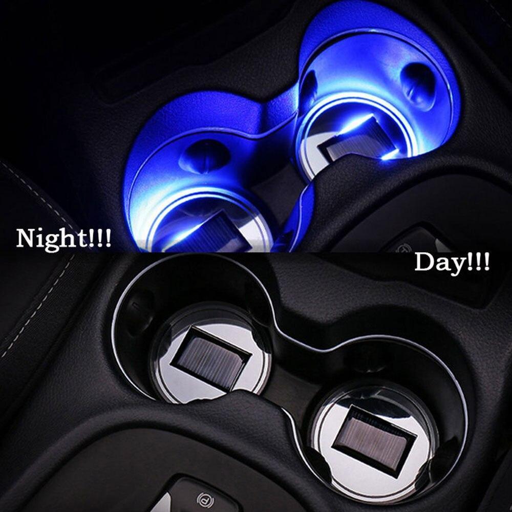 Solar-Powered Cup Holder Lights (2 Pack) 6851966795876-1