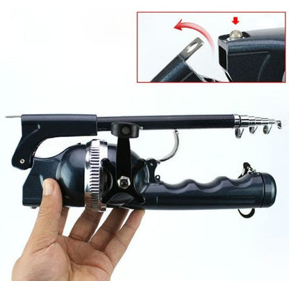 All-In-One Portable Folding Telescopic Fishing Rod Reel Combo 7982385070127-1