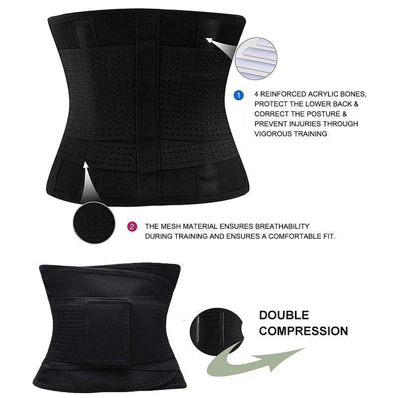 Unisex Shapewear Corset Belt For Waist Support Slimming And Posture Correction 6851950936164-1
