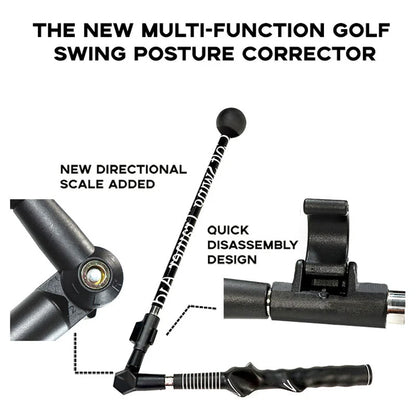 Golf Swing Trainer Aid For Practicing Accurate Posture Balance And Power 7039717998692-1