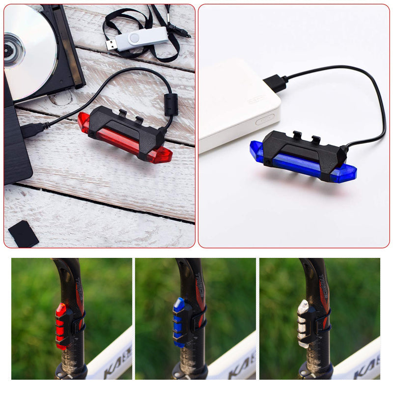 Usb Bike Light Tail Light 6849884749924-1