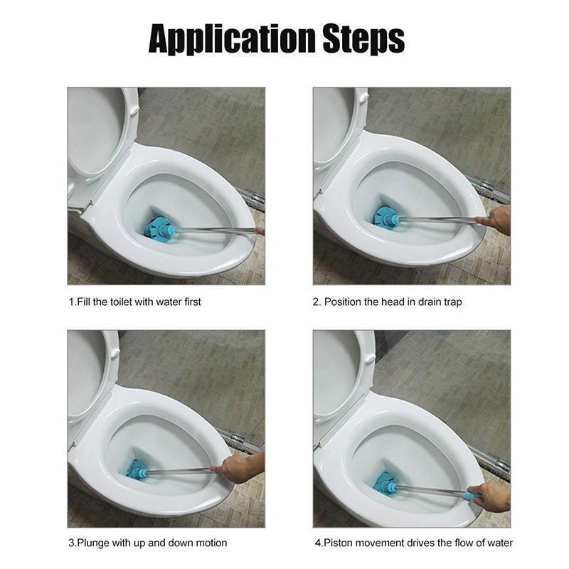 Powerful Flexible Toilet Plunger For Deep Cleaning And Clog Removal 6851989143652-1
