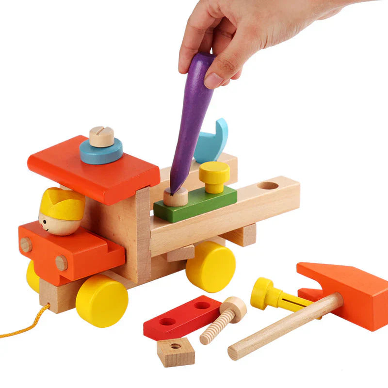 Wooden Screw Car Toy for Creativity and Early Cognitive Skill Development 15106546172249-1