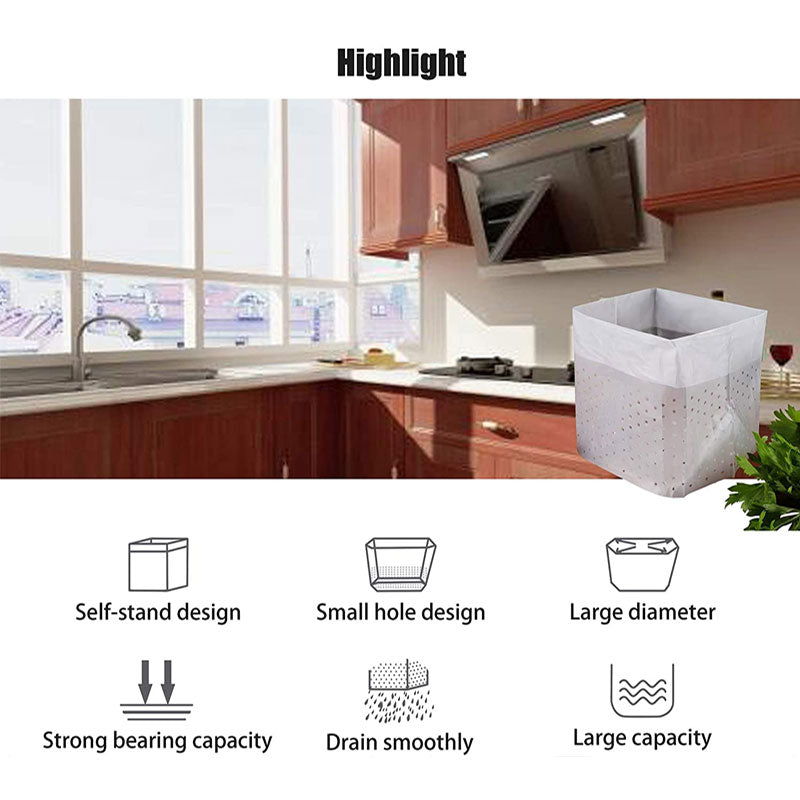 Disposable Kitchen Rubbish Drain Bag (30 PCs) 6851273293924-1