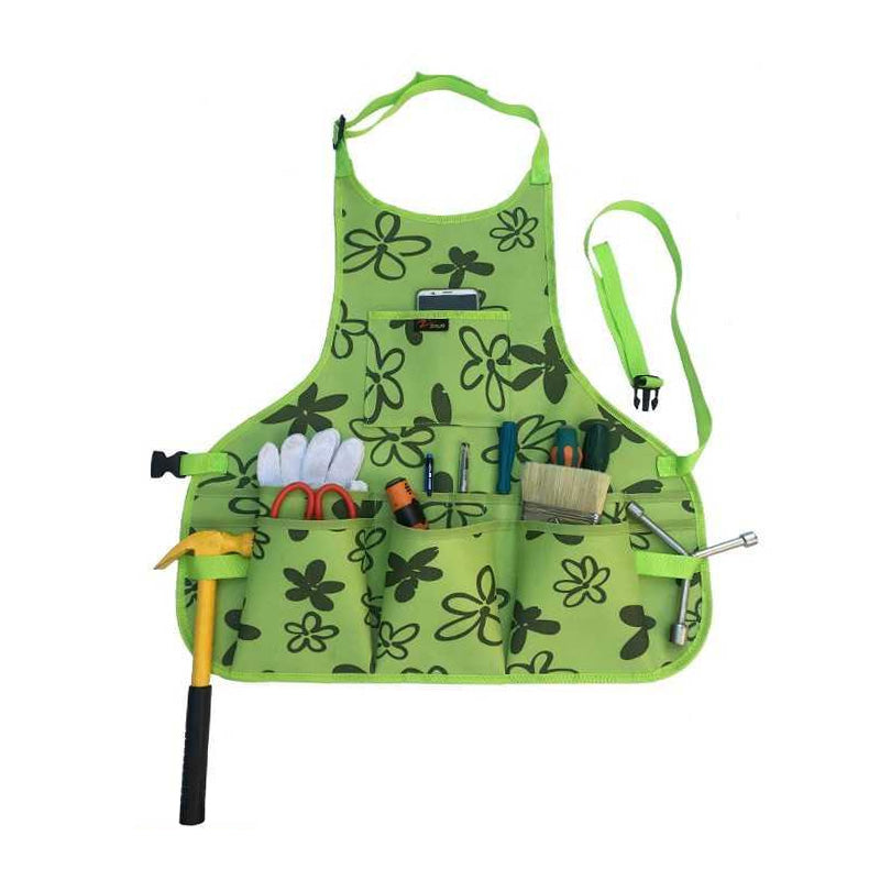 Durable Apron With Multiple Pockets For Woodworking Craft Tool Storage 6851393224804-1