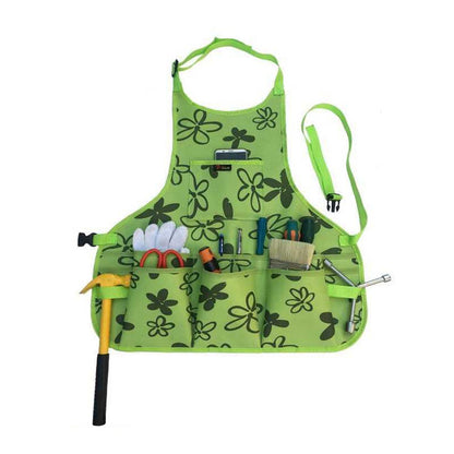 Durable Apron With Multiple Pockets For Woodworking Craft Tool Storage 6851393224804-1