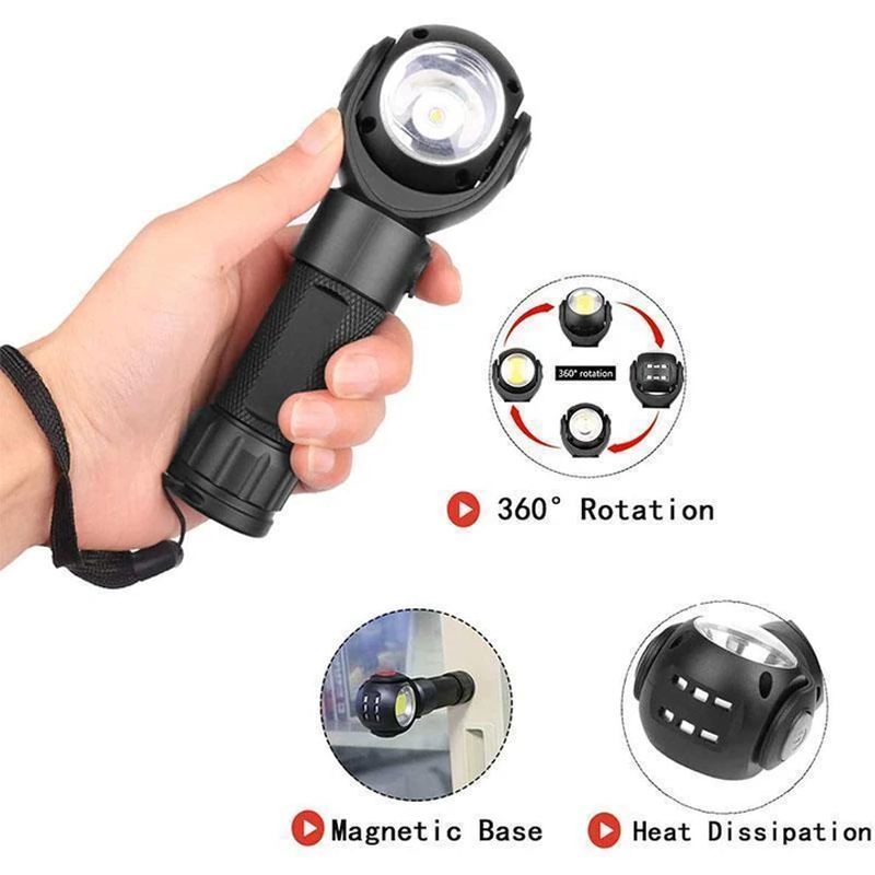 Usb Rotating Led Work Light 6850496200804-1