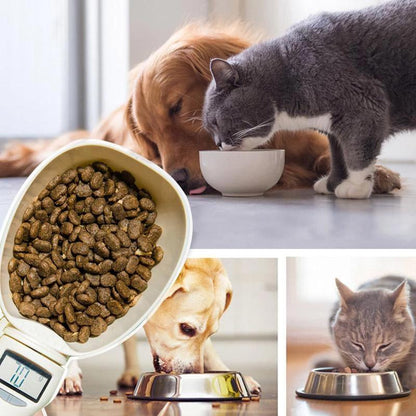 Digital Pet Food Measuring Scoop Feed Spoon 6851486974052-1