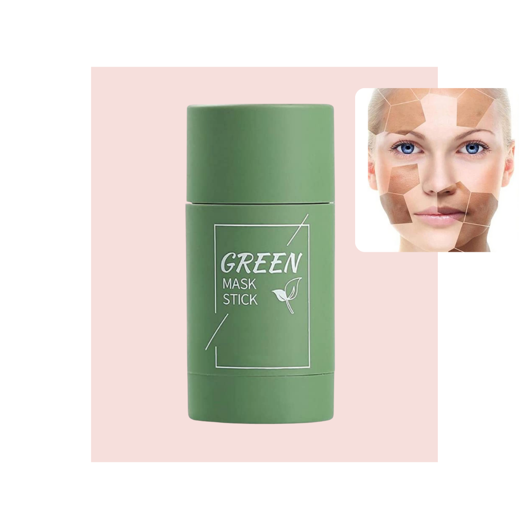 Green Tea Mask Stick Deep Cleansing Pores Removes Blackheads Fast 14908823372102-1