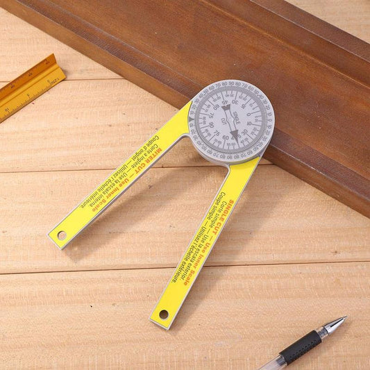Professional Miter Protractor Angle Finder Tool For Carpentry Measurement 6850605514852-1
