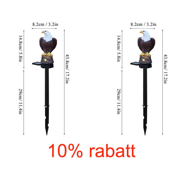 Solar Owl Garden Statue With Led Lights For Night Ambience 14969930023238-1