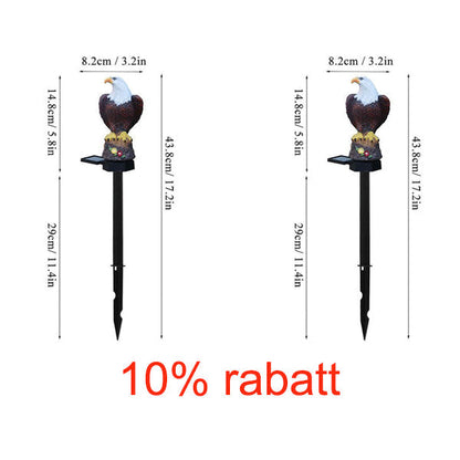 Solar Owl Garden Statue With Led Lights For Night Ambience 14969930023238-1