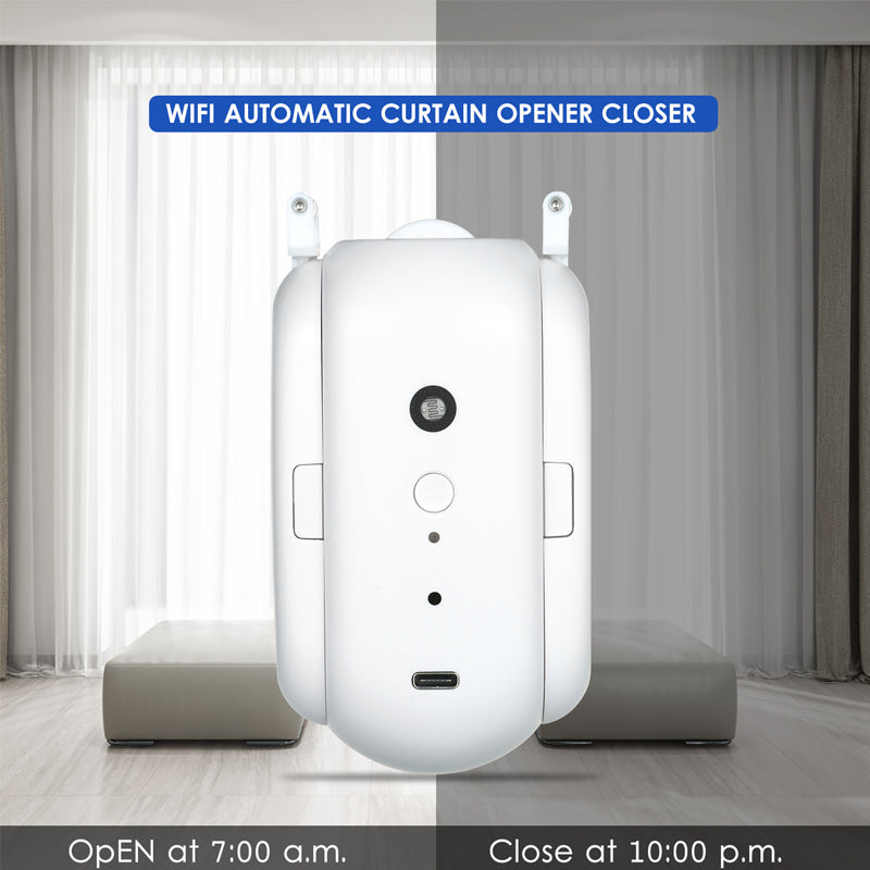 Smart Automatic Curtain Opener Control With Voice And Remote Function 6850545287268-1