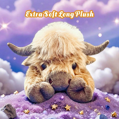 Cute Cartoon Highland Cow Cuddly Toy 12027783414078-1