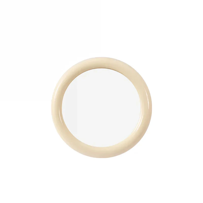 European Style Pink Decorative Wall And Desktop Makeup Mirror 14815619809606-1