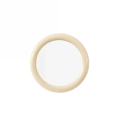 European Style Pink Decorative Wall And Desktop Makeup Mirror 14815619809606-1