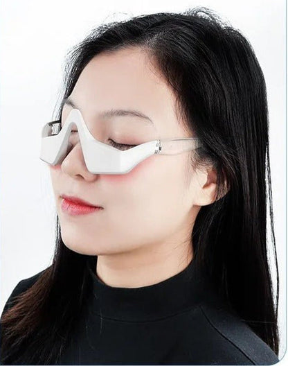 Micro-Current Pulse Eye Massager with Red Light - 3D Massager that Relieves Dark Circles, Removes Wrinkles, Anti-Ageing 8272976740550-1