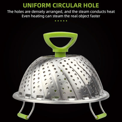 Stainless Steel Vegetable Steamer Basket 9551806267694-1