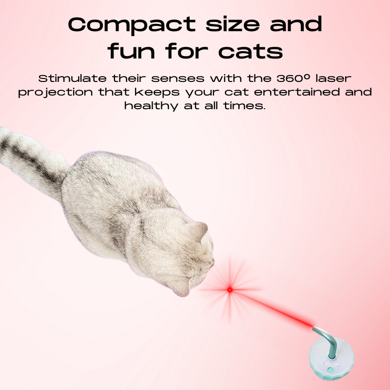 Interactive Cat Laser Toy Encourages Exercise Fun And Healthy Activity 14988063080774-1