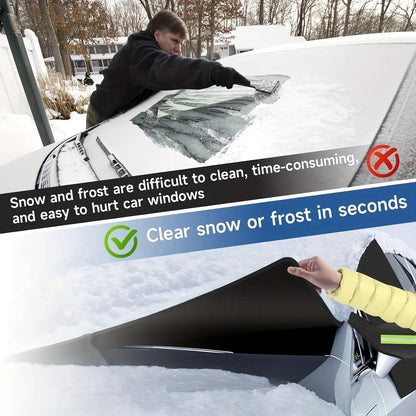 Thickened Snow And Frost Protection Car Windshield Cover