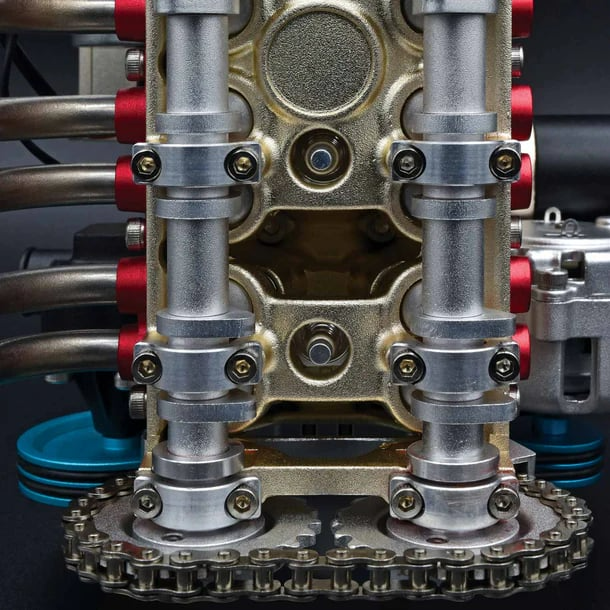 Resin Car Engine Model Collectible Educational Desk Display Ornament 9755112341806-1