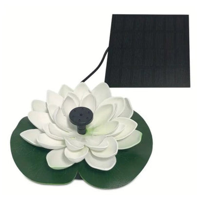 Solar Lotus Fountain for Peaceful and Beautiful Garden Decoration 15051872633158-1