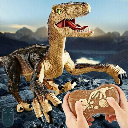 Remote Control Walking Dinosaur Toy With Sounds Lights Actions 14980682416454-1