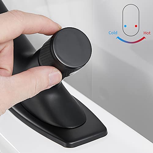 Elegant Single Handle Basin Faucet Stainless Ceramic Valve Deck Mounted 9004879348014-1