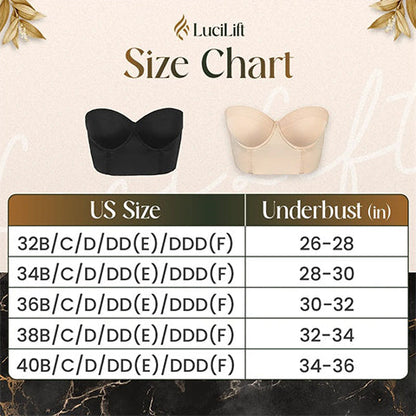 Perfect Silhouette Low Back Strapless Bra 14981444141382-1