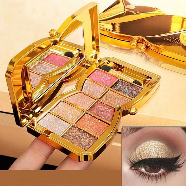 Glitter Eyeshadow Palette for Instant Radiance and Shimmering Eye Looks 15060752990534-1