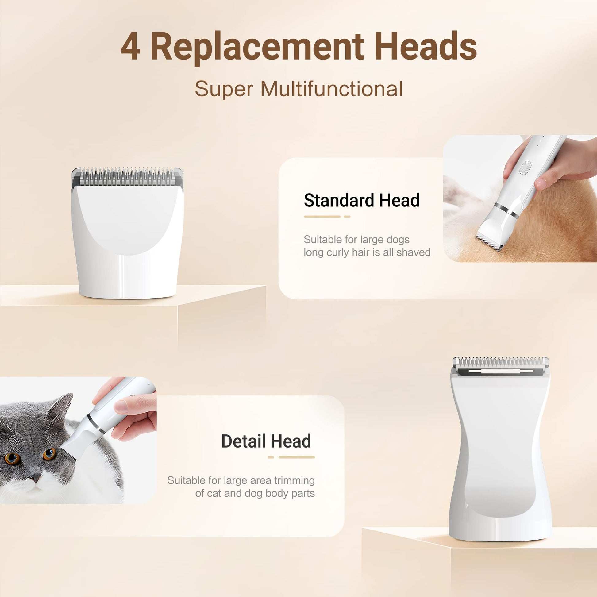 Pawfecttrim | One Kit, Four Tools — Perfect Grooming Made Simple! 10434778595674-1