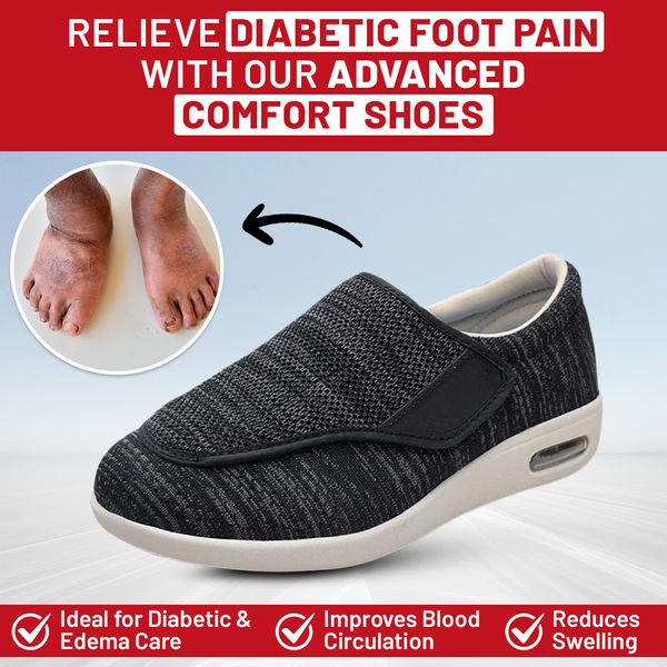 Wide Comfort Walking Shoes for All Day Support and Breathability 9837328990509-1