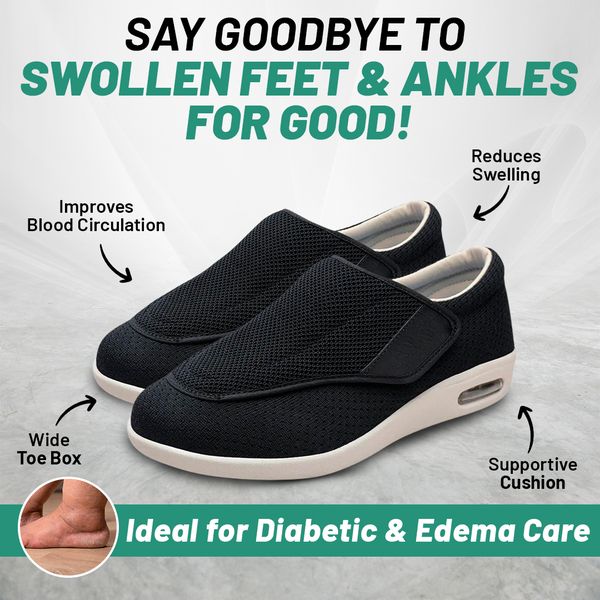 Wide Comfort Walking Shoes for All Day Support and Breathability 9837328990509-1