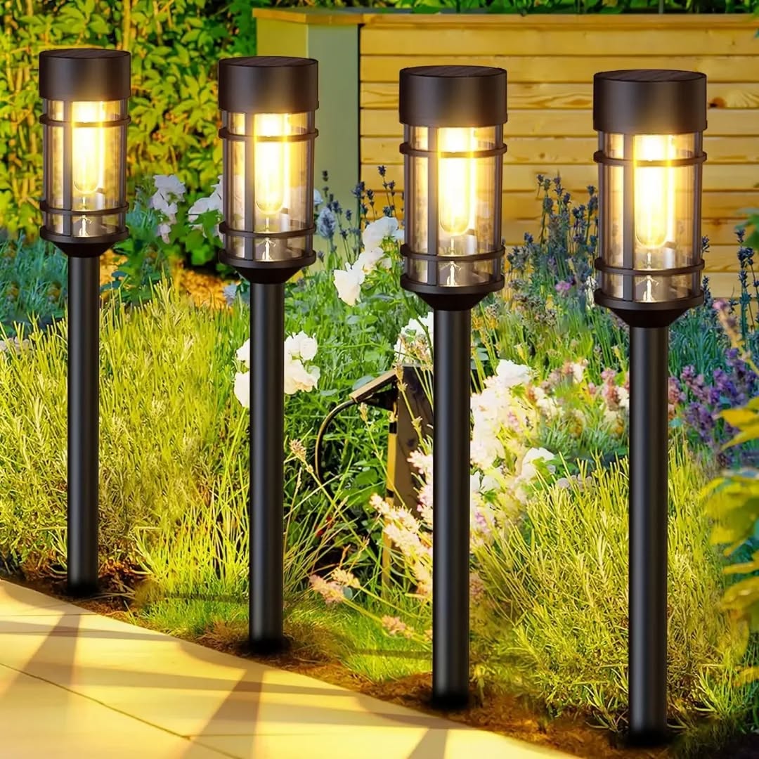 Solar Pathway Lights Illuminate Gardens Automatically For Long Lasting Night Ambience 15207731560774-1