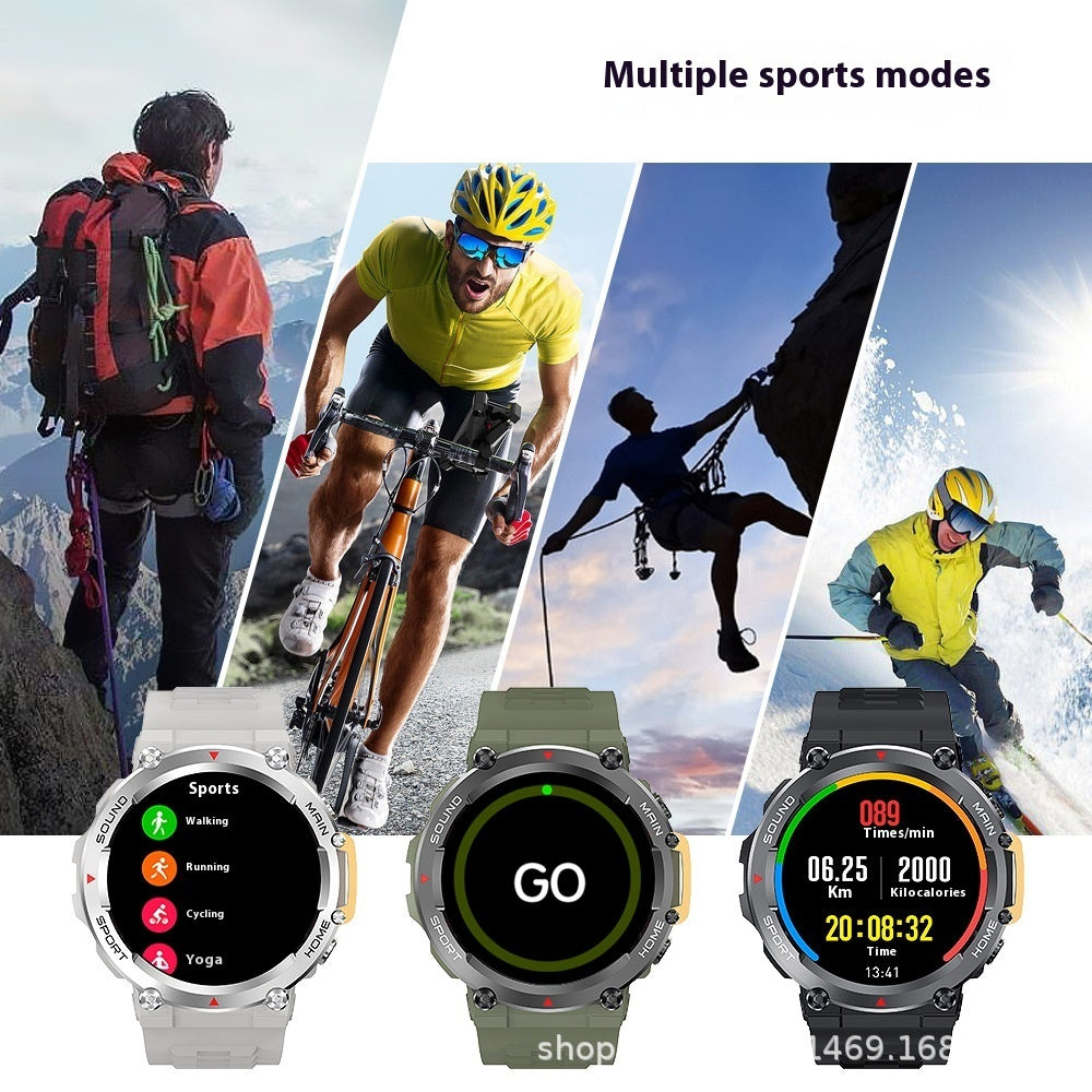 Smart Watch New Bluetooth Calling Three-proof Outdoor Sport Step Counting Waterproof Sleep Smart Watch 8925734568156-1