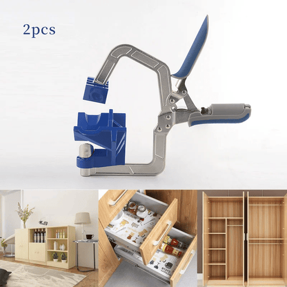 90 Degree Right Angle Corner Clamp For Woodworking And Framing 9852281815342-1