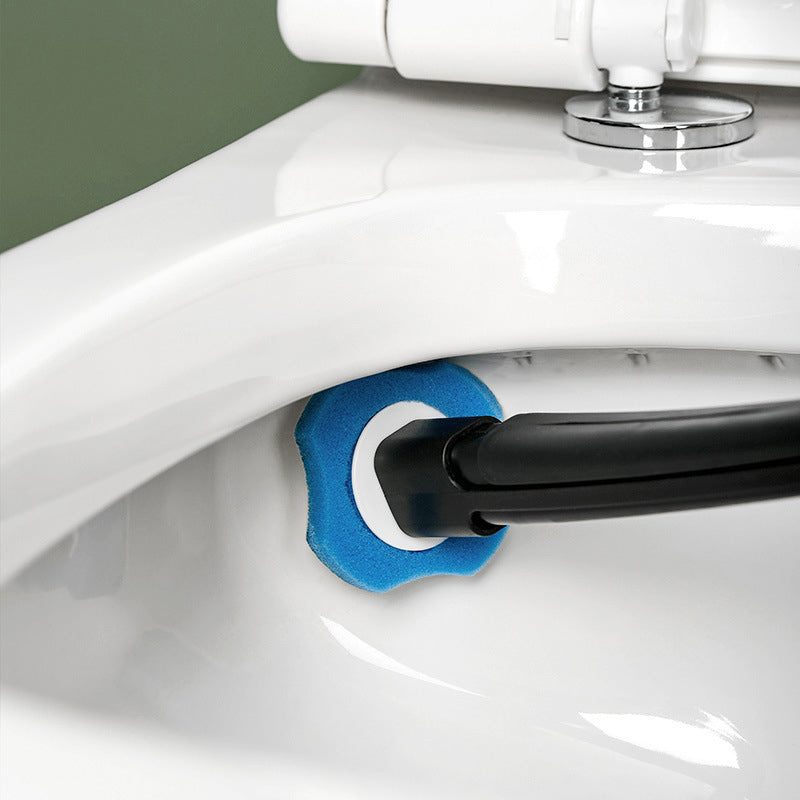 Disposable Toilet Cleaning System With Biodegradable Brush And Storage Base 6851470753892-1